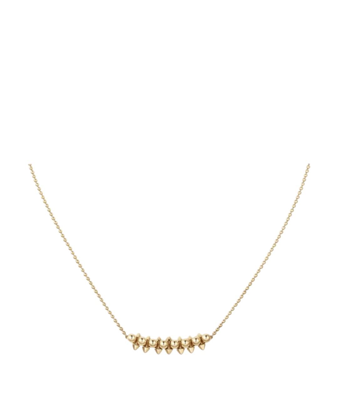 CARTIER Золотое колье из желтого золота, фото 1
