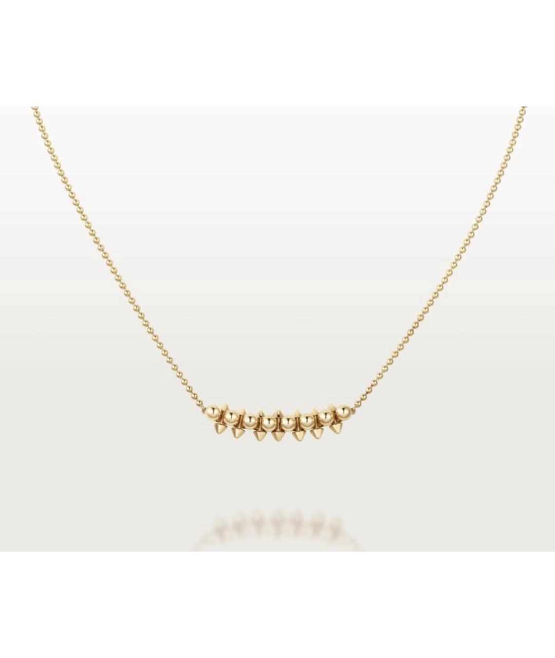 CARTIER Золотое колье из желтого золота, фото 4