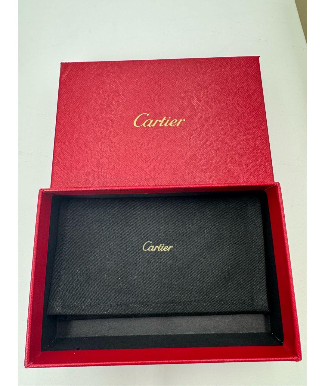 CARTIER Черный кожаный кардхолдер, фото 7