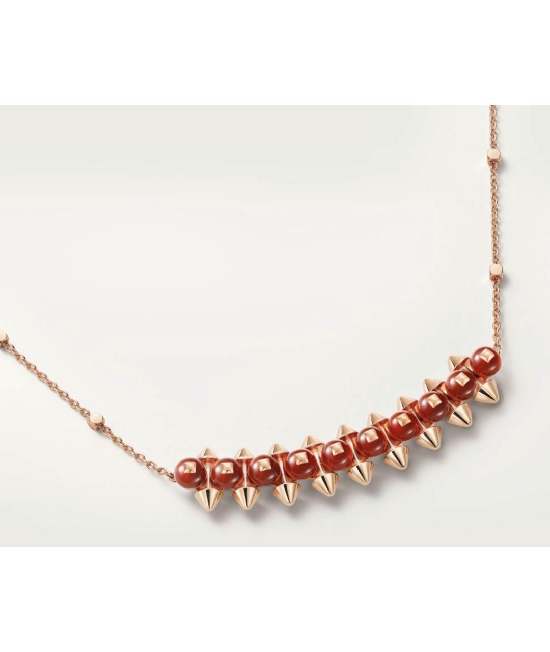 CARTIER Золотое колье из розового золота, фото 2