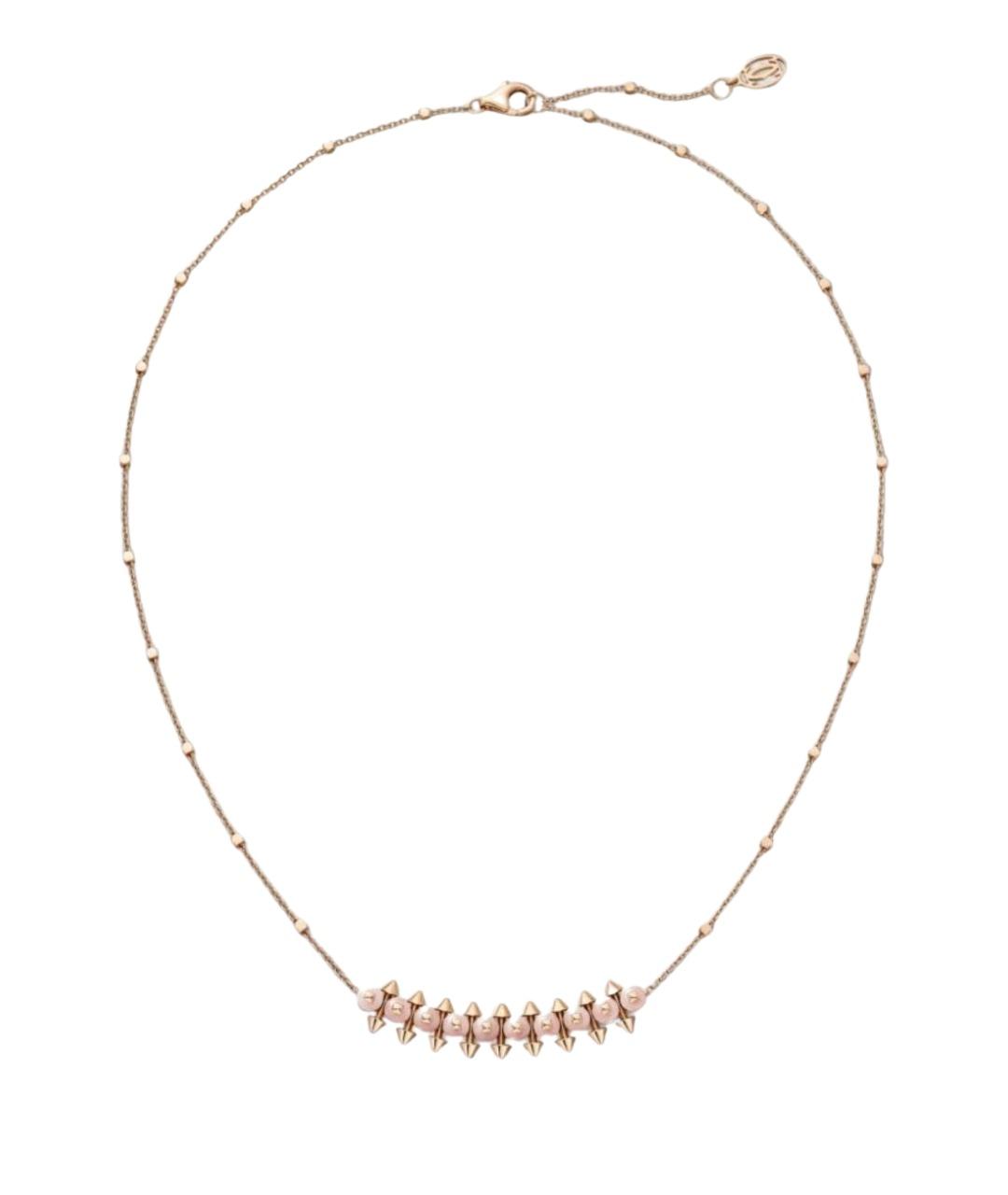 CARTIER Золотое колье из розового золота, фото 1