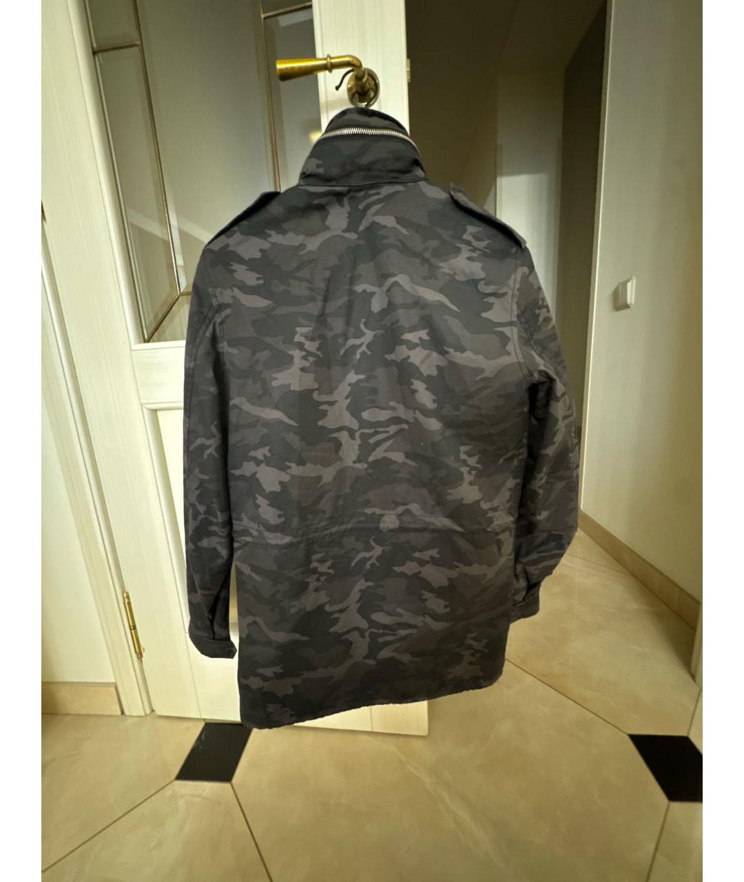 SANDRO Антрацитовая куртка, фото 2