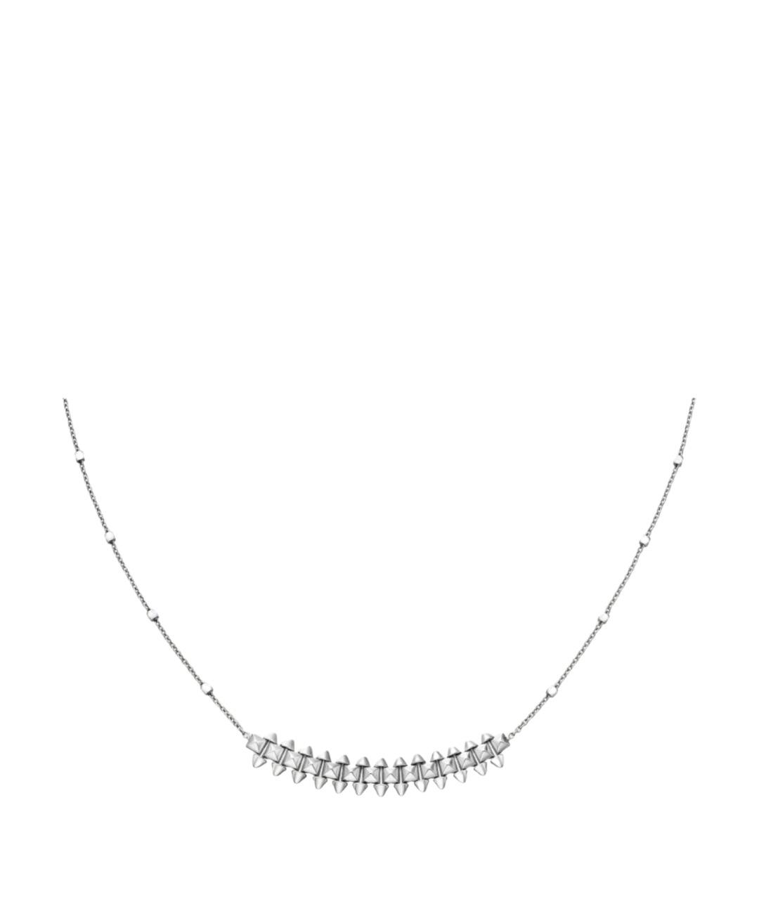 CARTIER Серебряное колье из белого золота, фото 1
