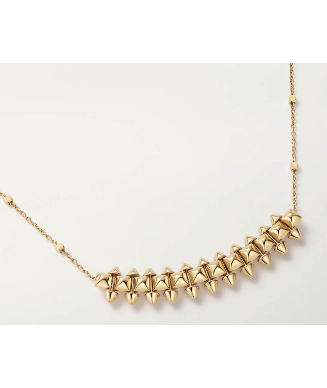 CARTIER Золотое колье из желтого золота, фото 2
