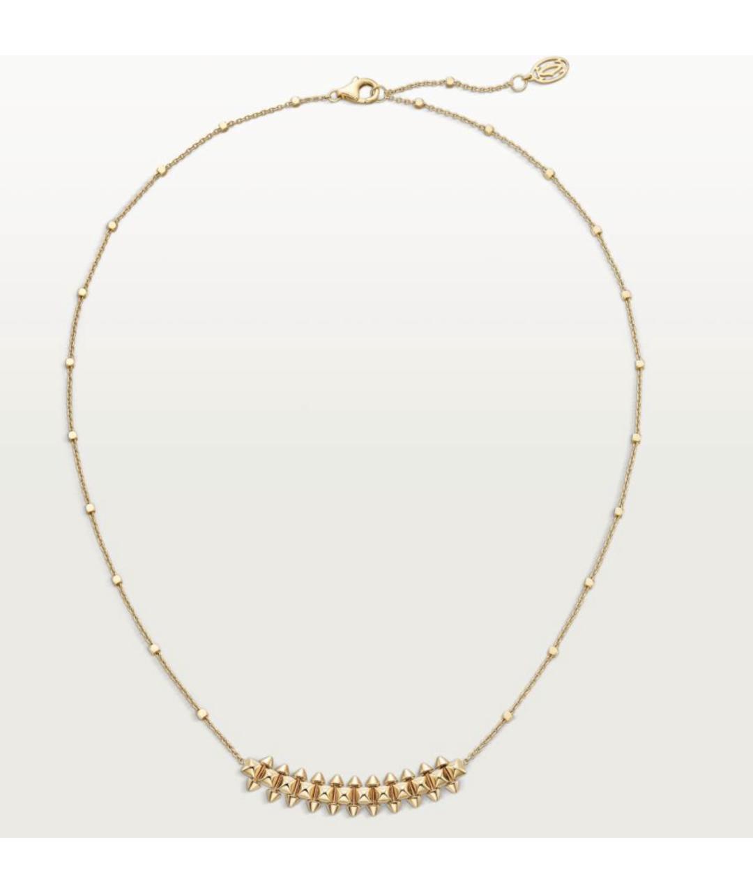 CARTIER Золотое колье из желтого золота, фото 4