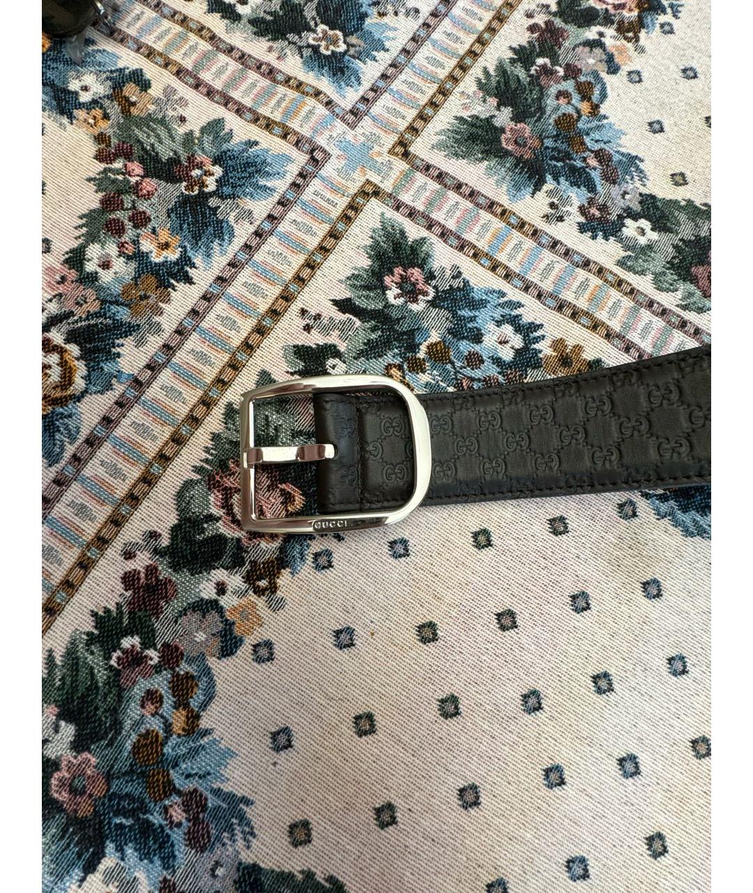 GUCCI Коричневый кожаный ремень, фото 2