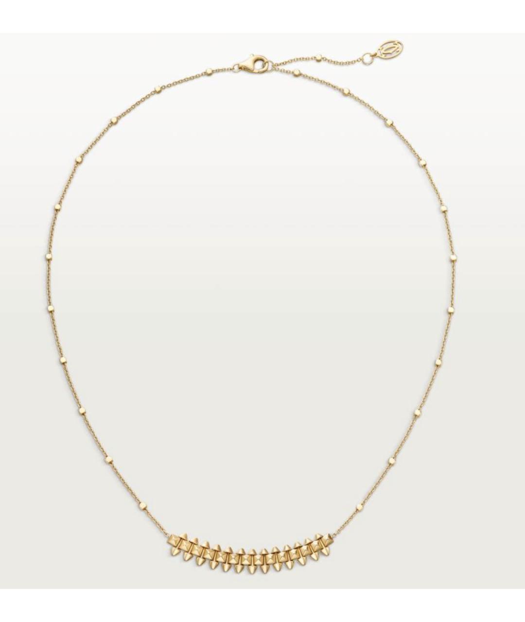 CARTIER Золотое колье из желтого золота, фото 4