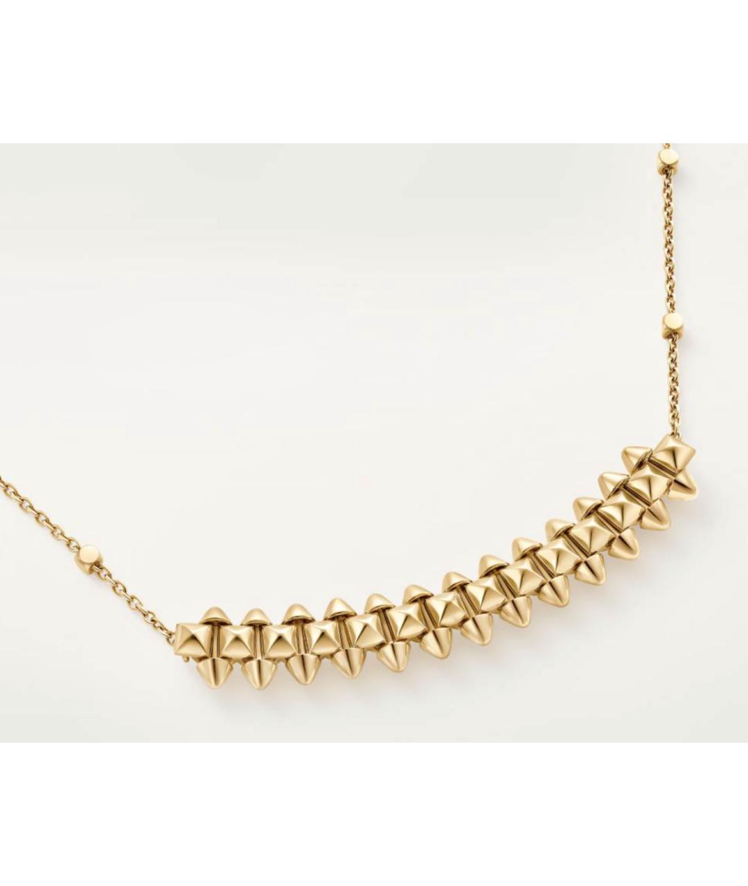 CARTIER Золотое колье из желтого золота, фото 2