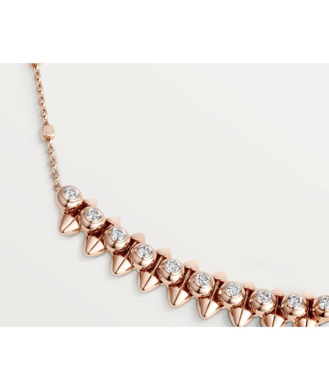 CARTIER Золотое колье из розового золота, фото 2