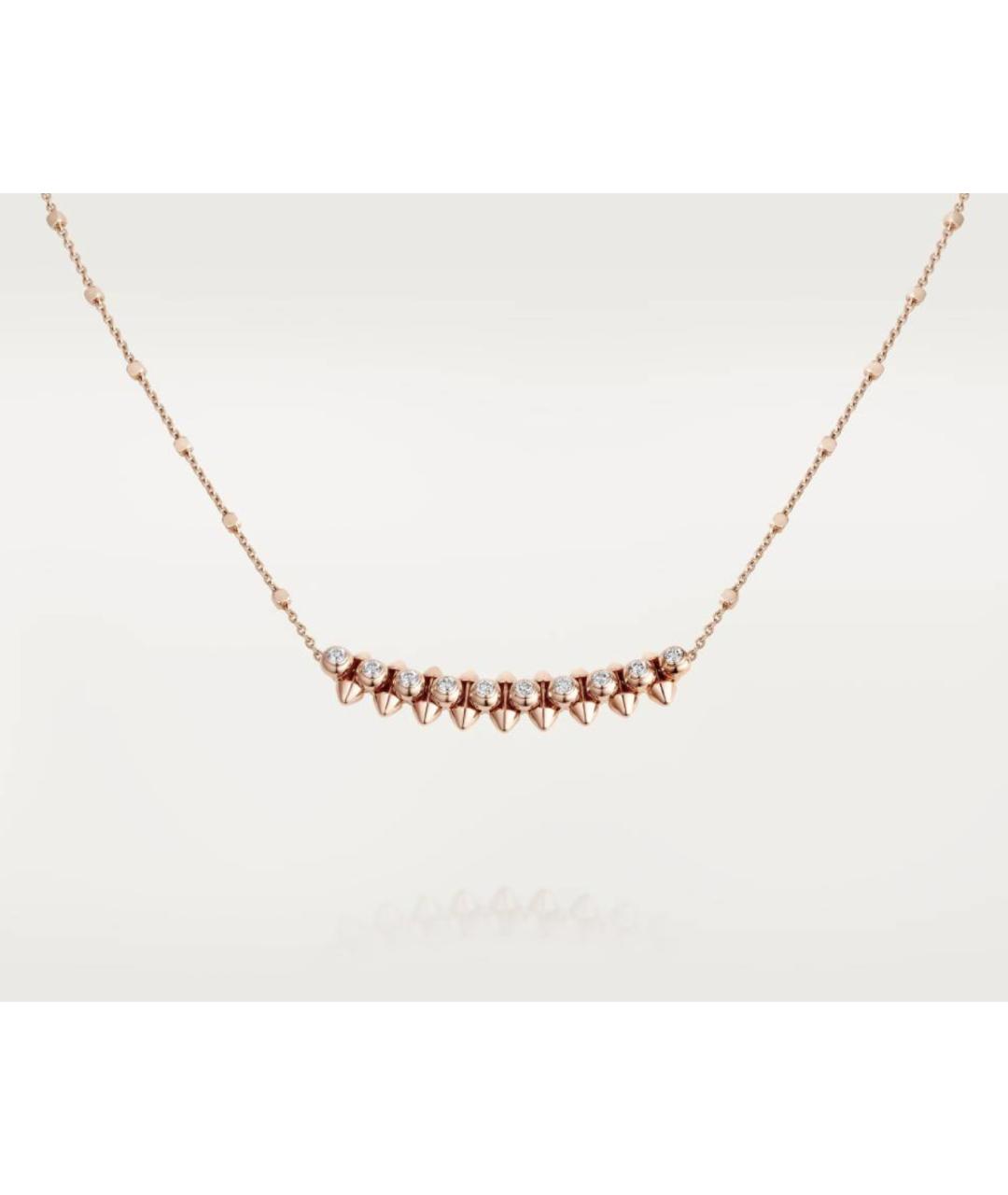 CARTIER Золотое колье из розового золота, фото 3