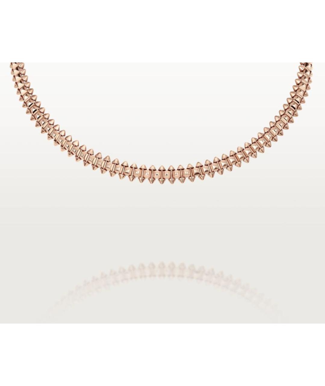 CARTIER Золотое колье из розового золота, фото 3