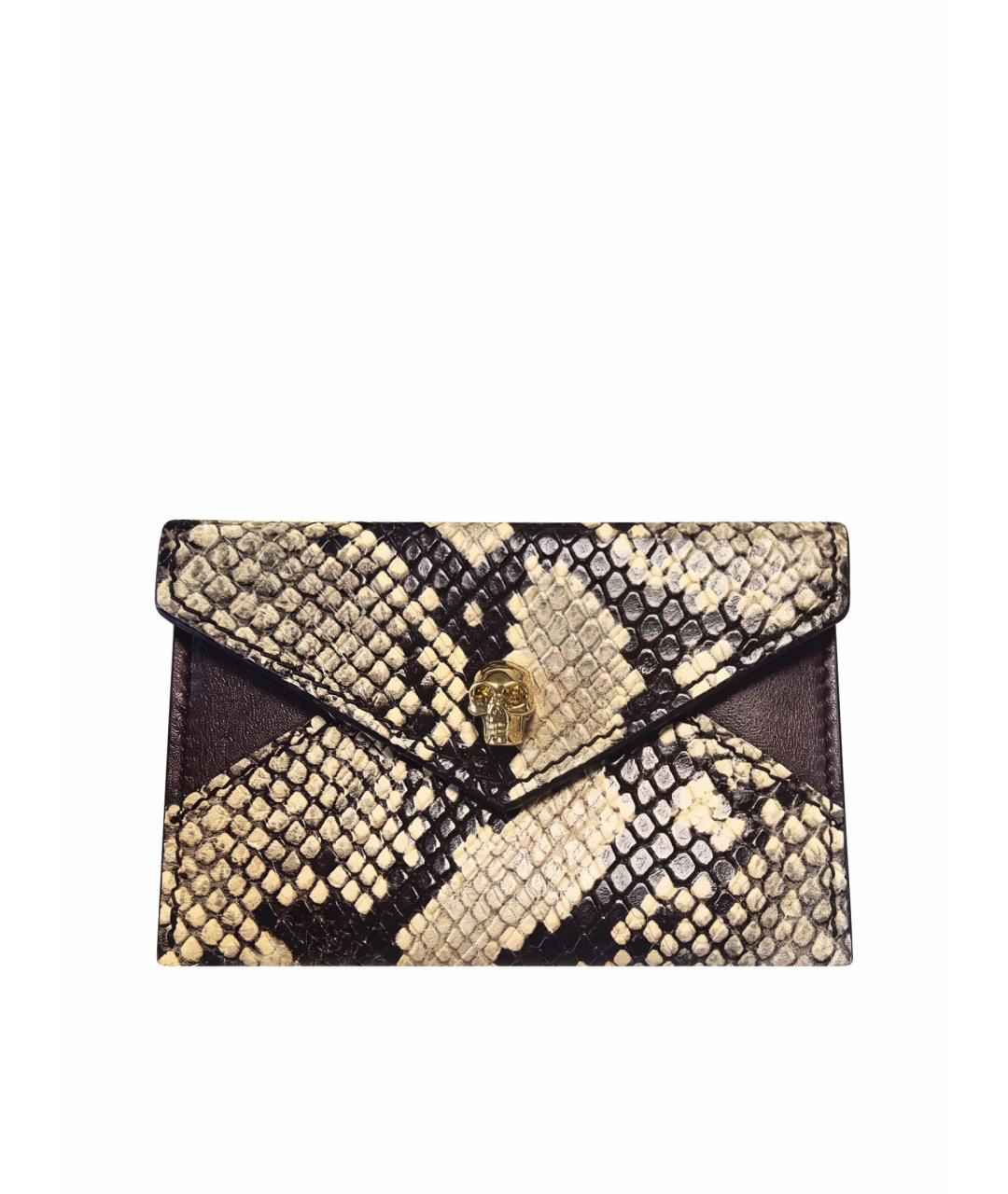 ALEXANDER MCQUEEN Кожаный кардхолдер, фото 1