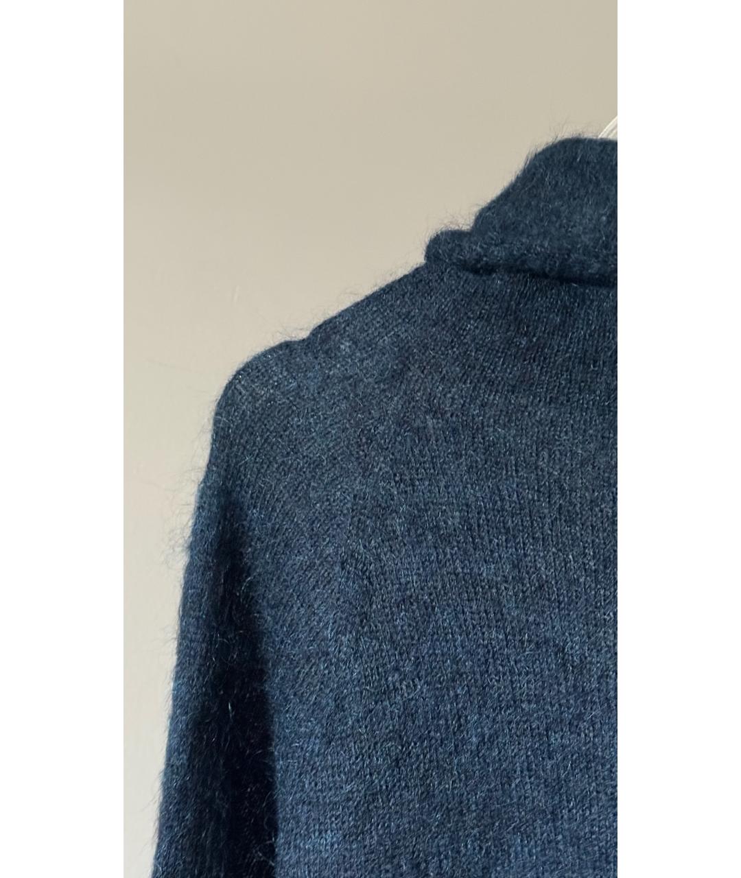YOHJI YAMAMOTO Синий джемпер / свитер, фото 4