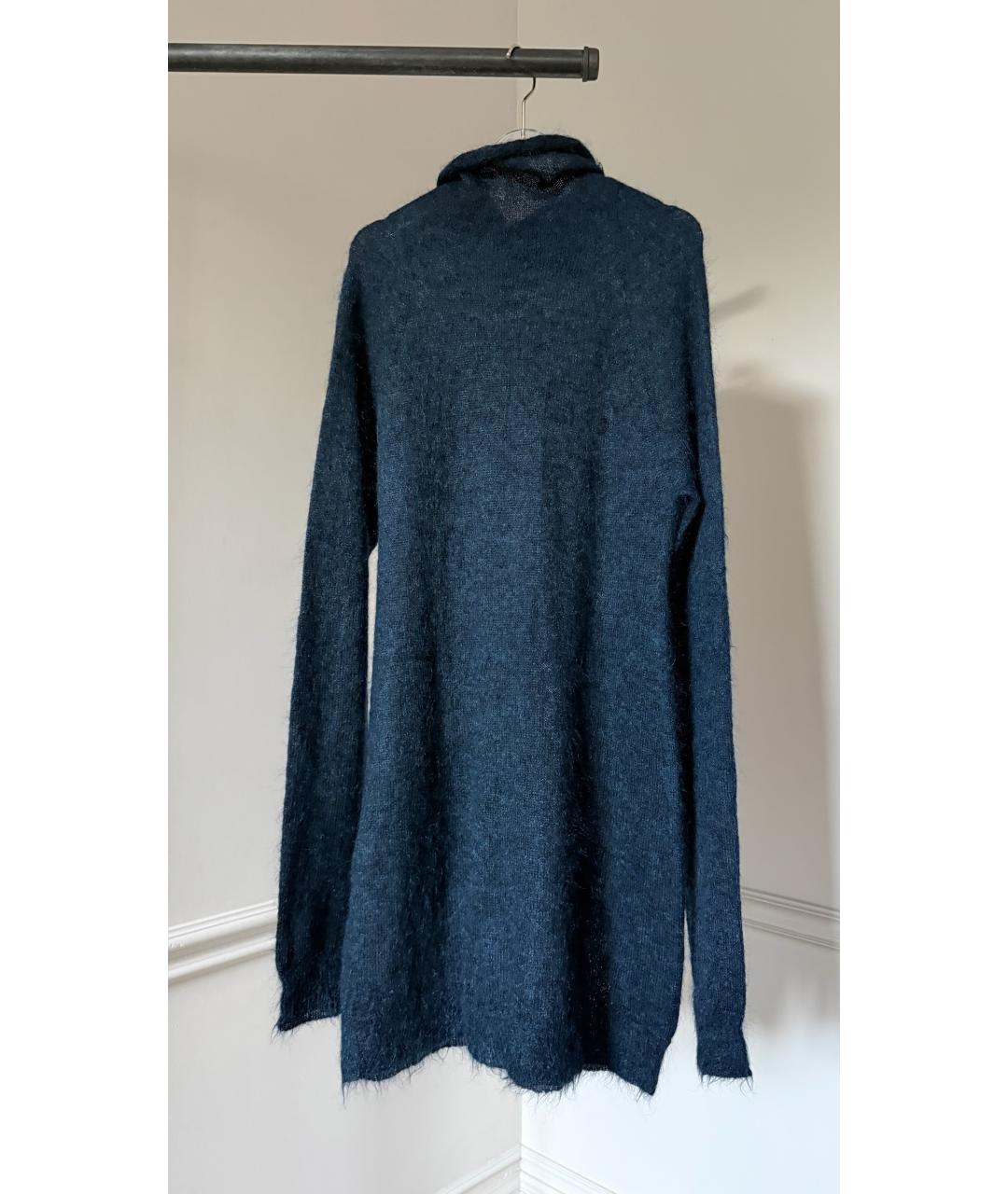 YOHJI YAMAMOTO Синий джемпер / свитер, фото 2