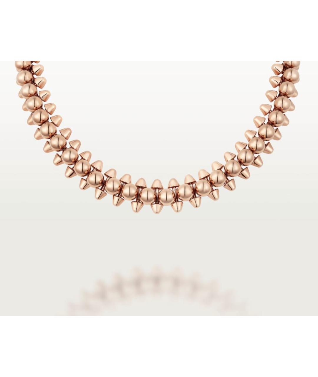 CARTIER Золотое колье из розового золота, фото 4