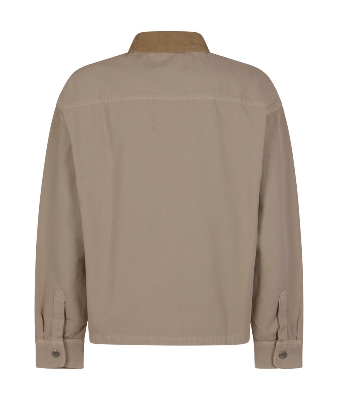 CARHARTT WIP Бежевая хлопковая куртка, фото 2