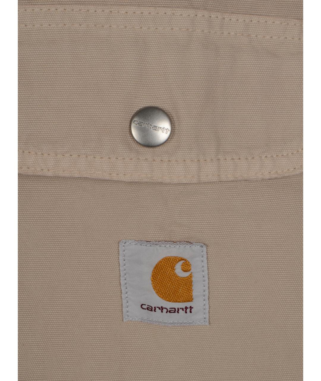 CARHARTT WIP Бежевая хлопковая куртка, фото 3