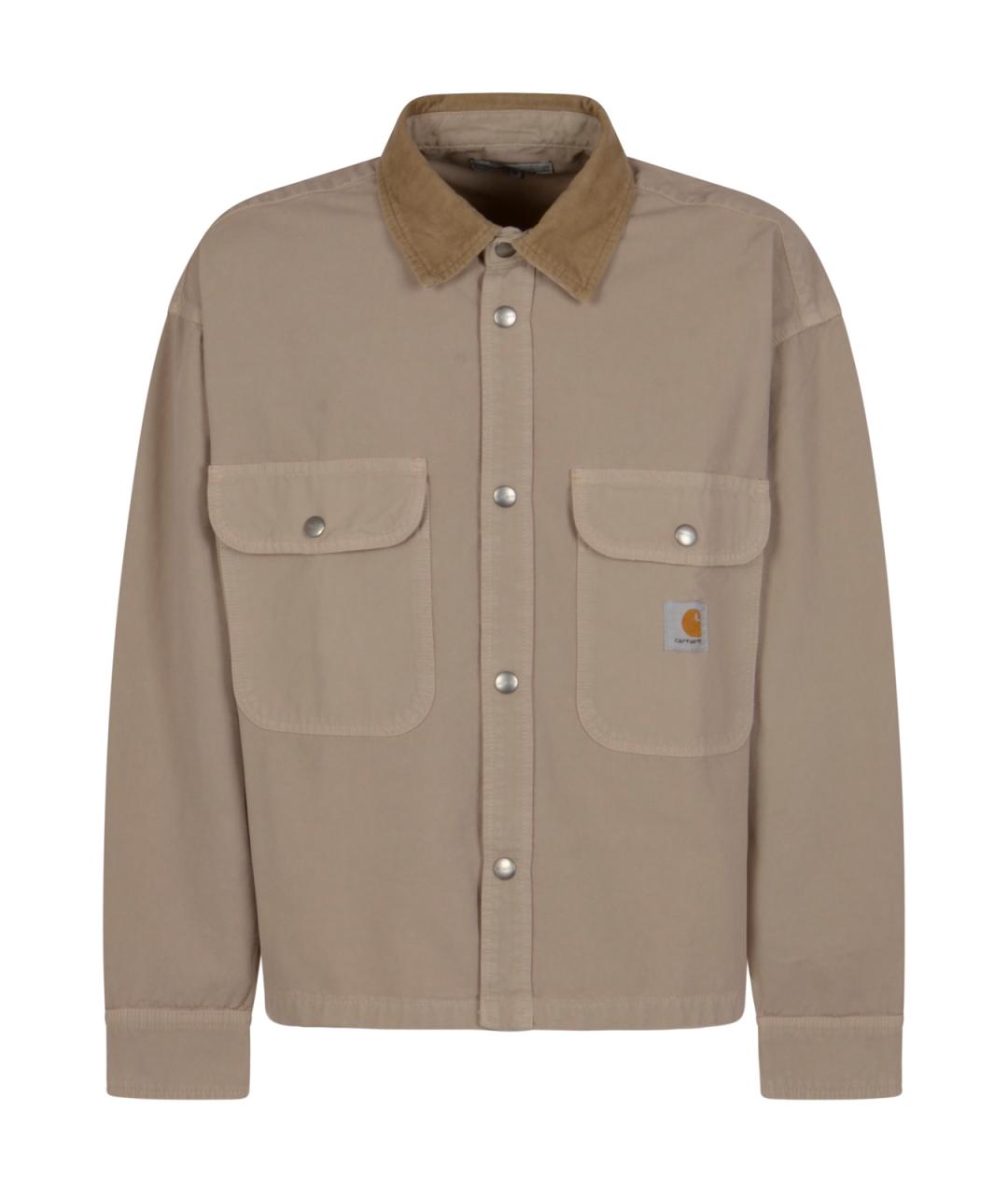 CARHARTT WIP Бежевая хлопковая куртка, фото 1