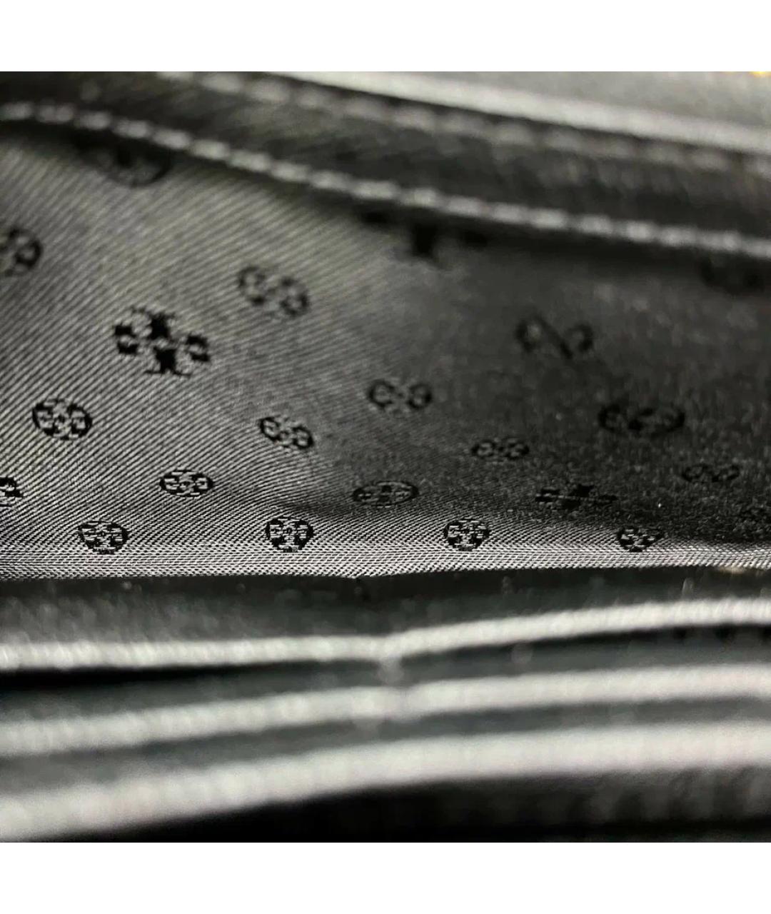 TORY BURCH Черный кожаный кошелек, фото 4