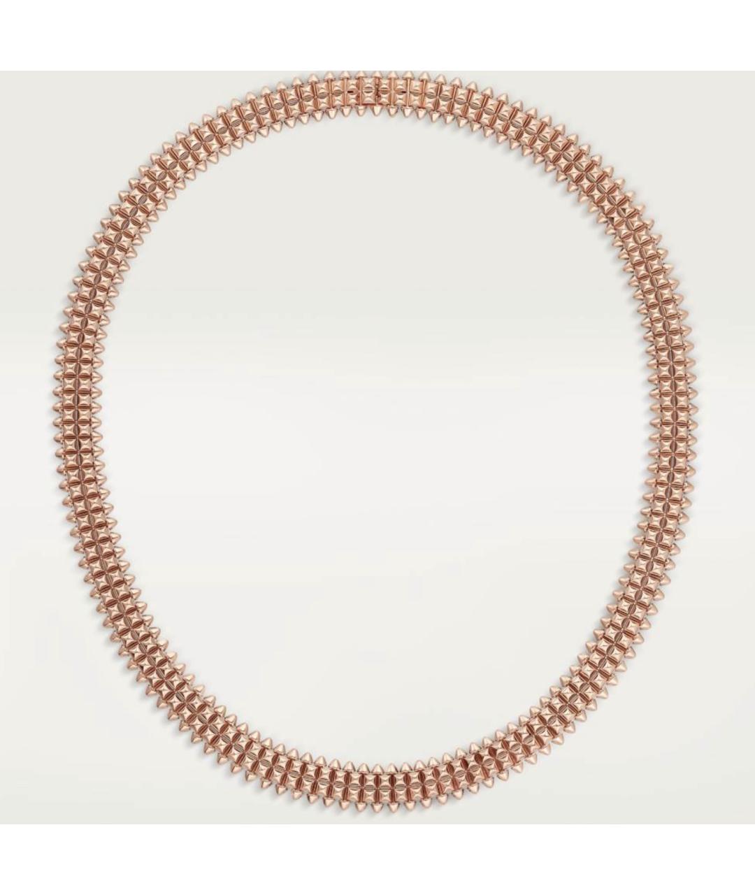 CARTIER Золотое колье из розового золота, фото 3
