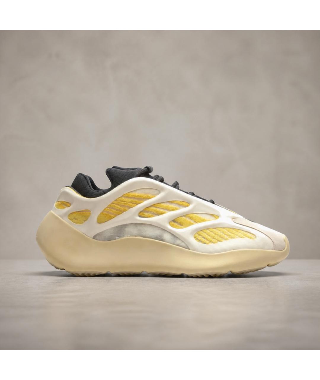 ADIDAS YEEZY Желтые низкие кроссовки / кеды, фото 7