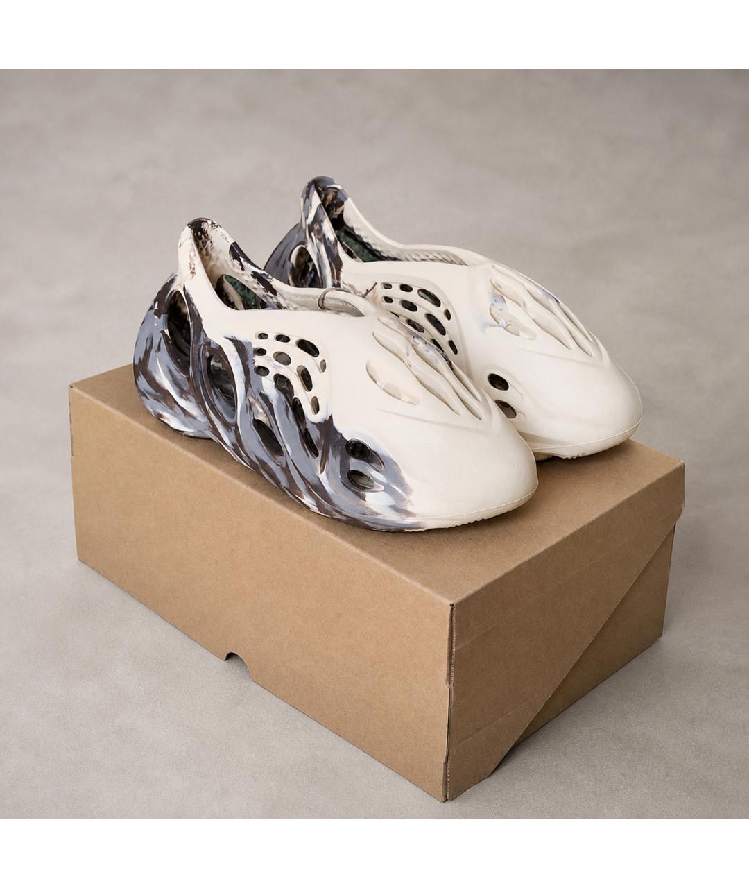 ADIDAS YEEZY Бежевые шлепанцы, фото 2