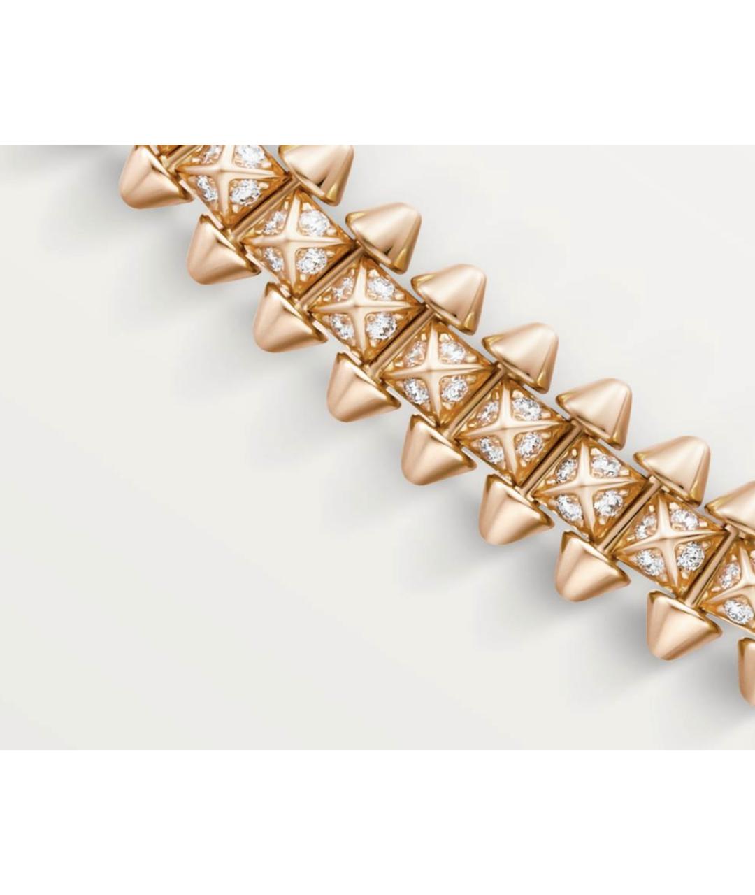 CARTIER Золотое колье из розового золота, фото 2