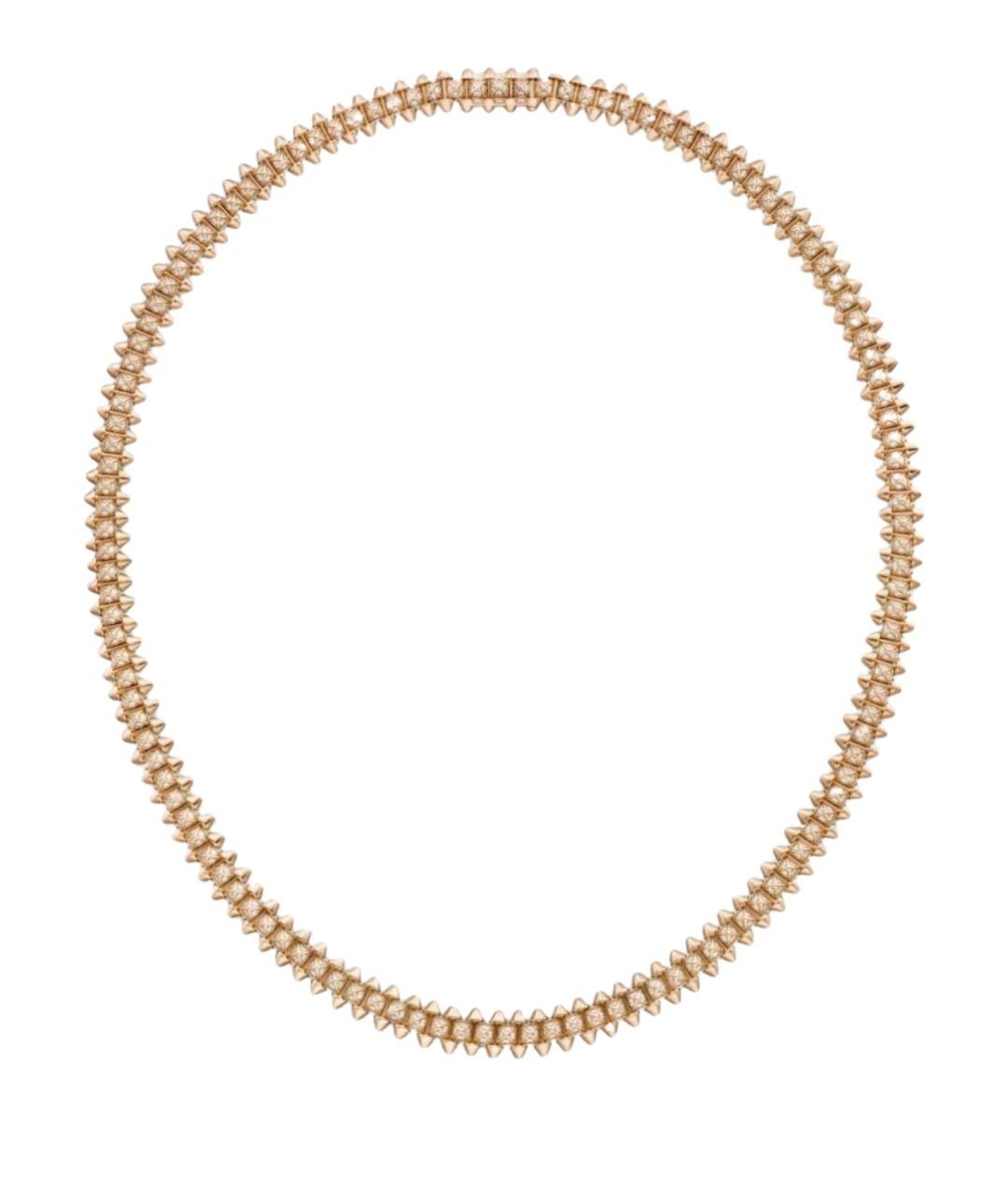 CARTIER Золотое колье из розового золота, фото 1