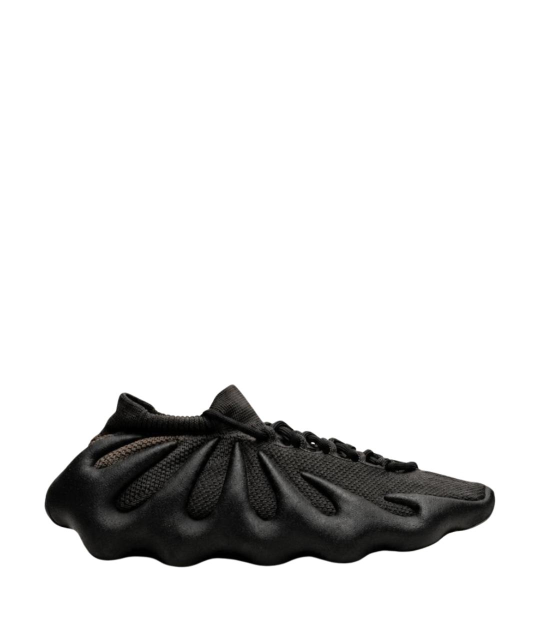 ADIDAS YEEZY Черные низкие кроссовки / кеды, фото 1