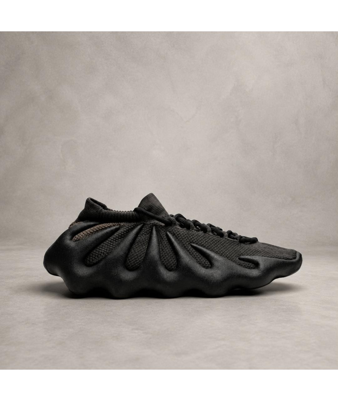 ADIDAS YEEZY Черные низкие кроссовки / кеды, фото 5