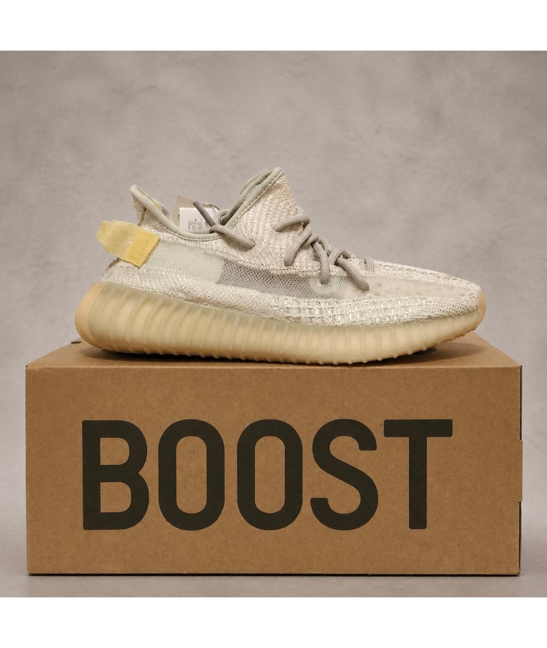 ADIDAS YEEZY Белые кроссовки, фото 3