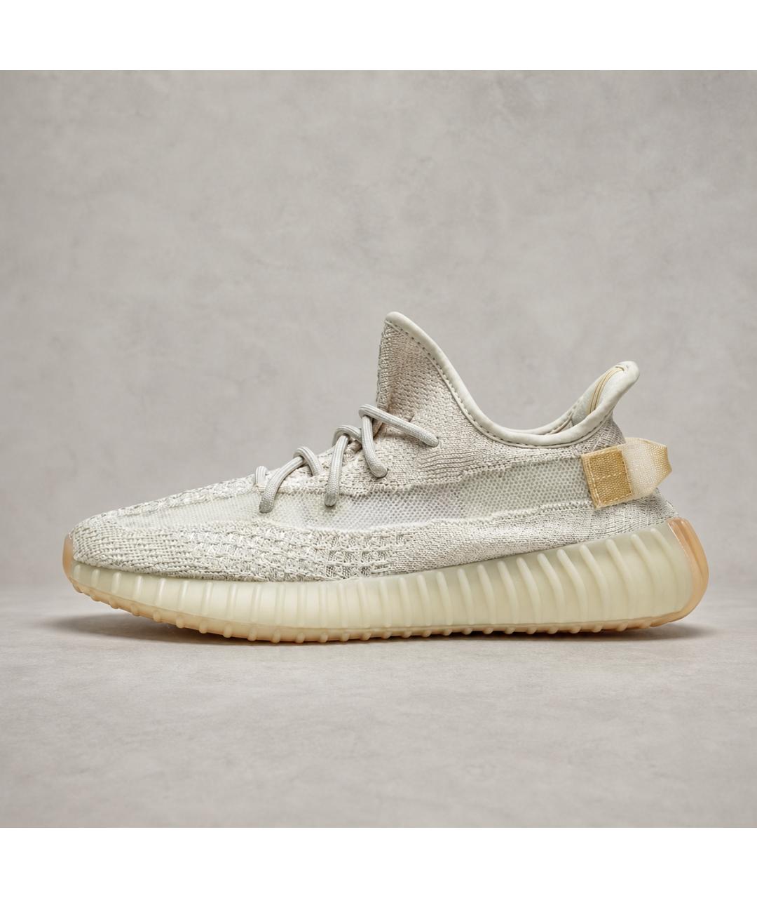 ADIDAS YEEZY Белые кроссовки, фото 4