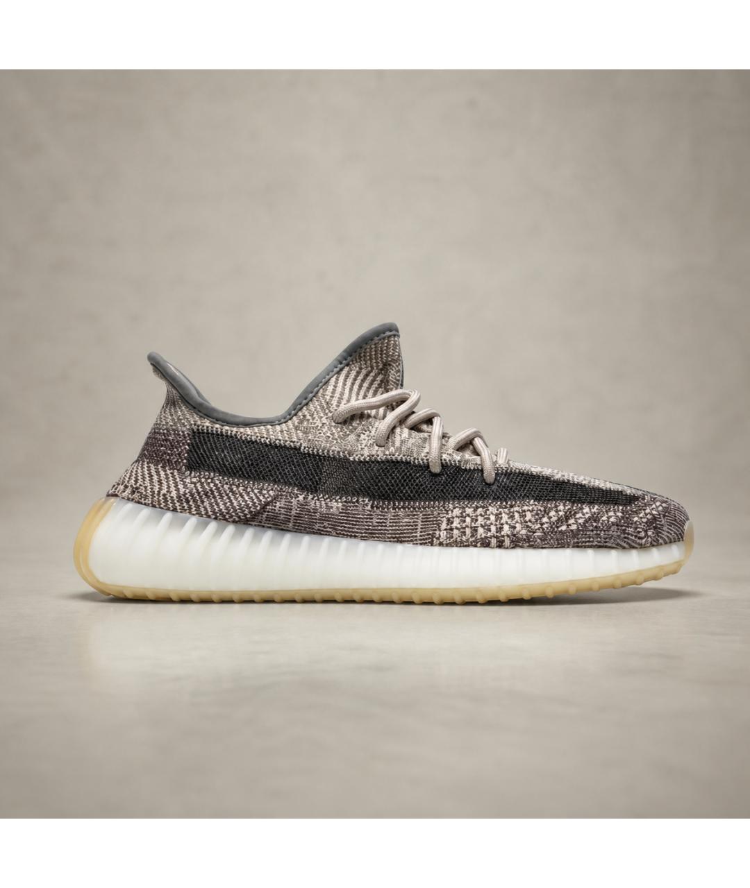 ADIDAS YEEZY Бежевые текстильные кроссовки, фото 5