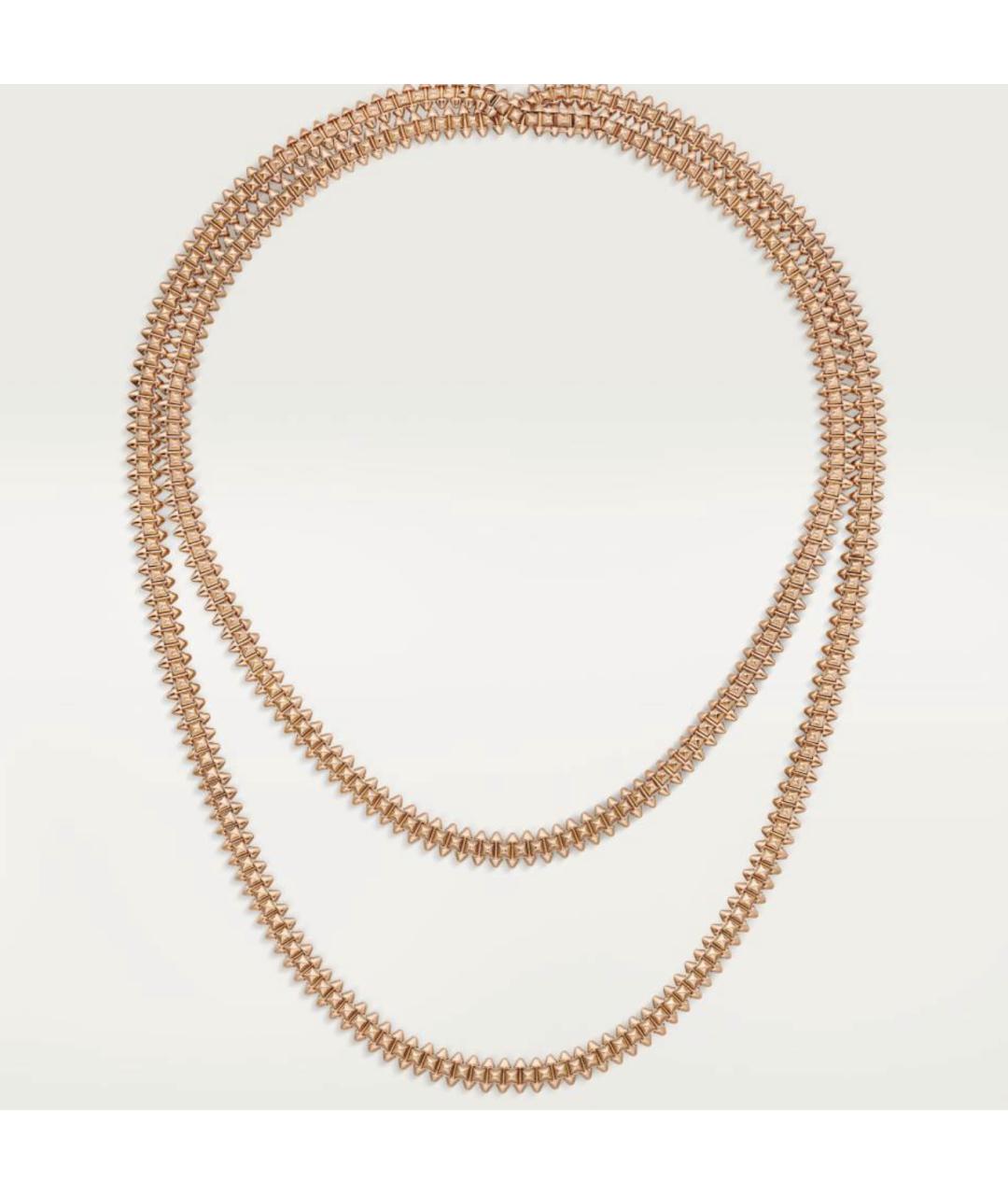 CARTIER Золотое колье из розового золота, фото 4