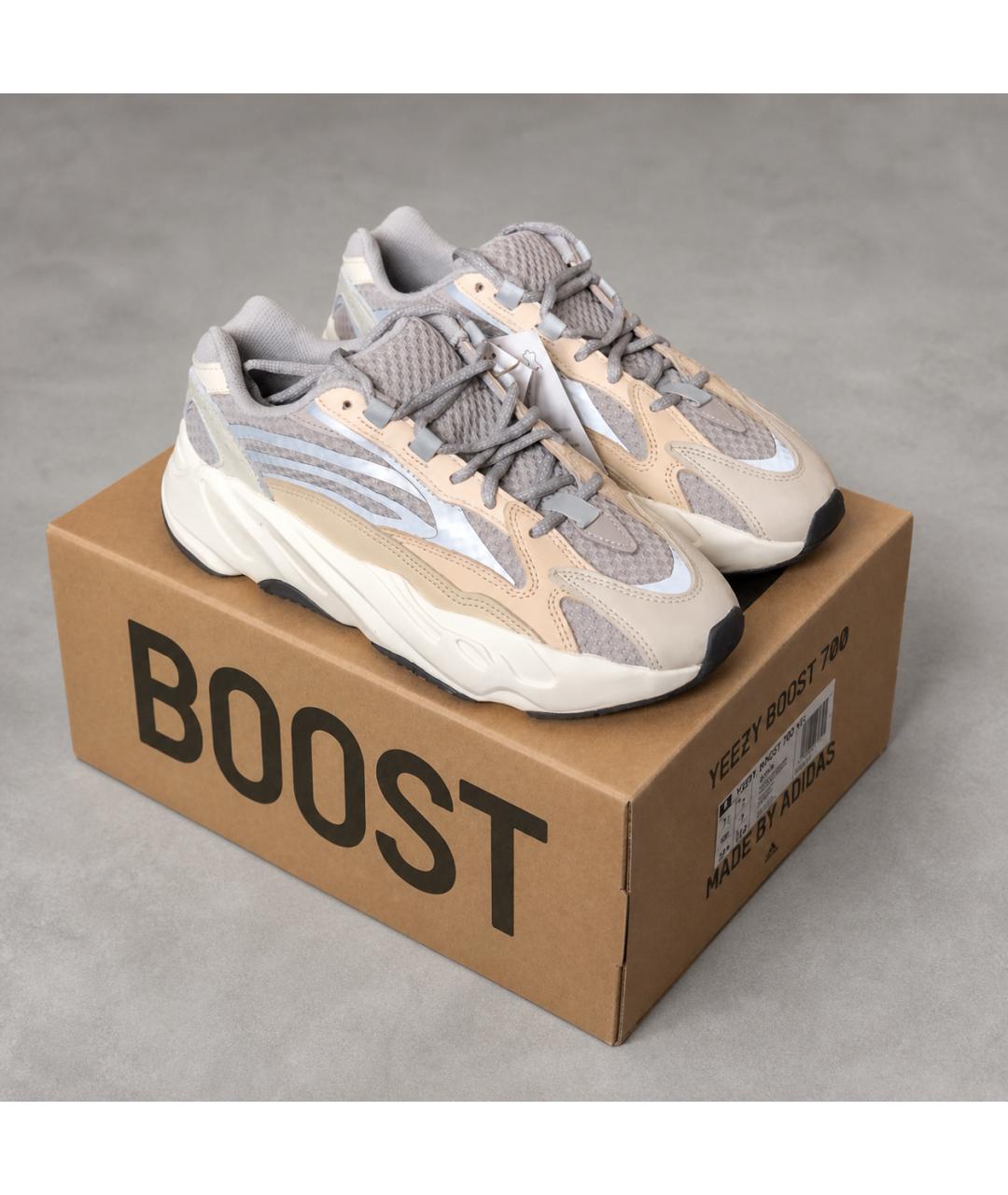 ADIDAS YEEZY Белые кроссовки, фото 2