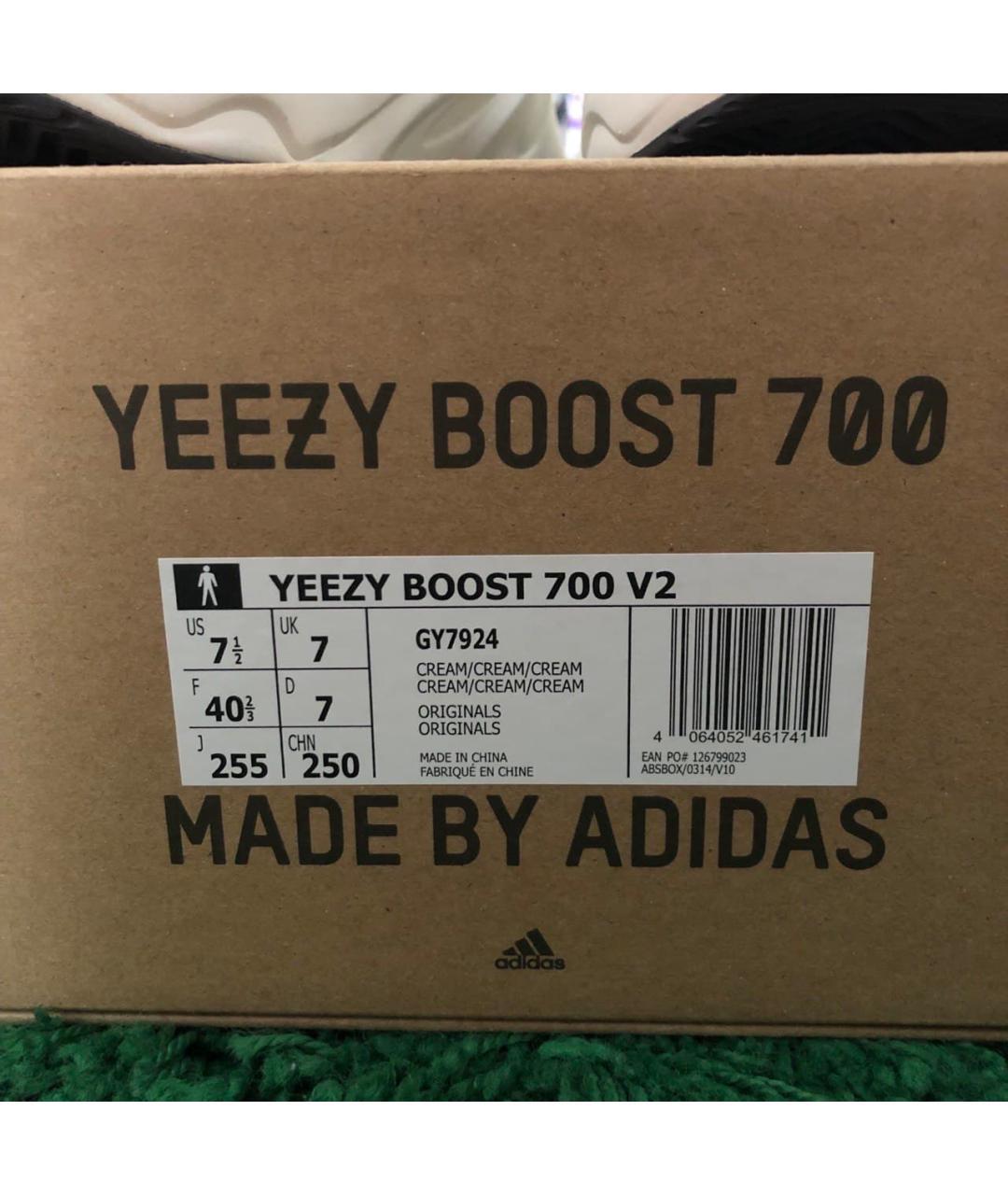 ADIDAS YEEZY Белые кроссовки, фото 6