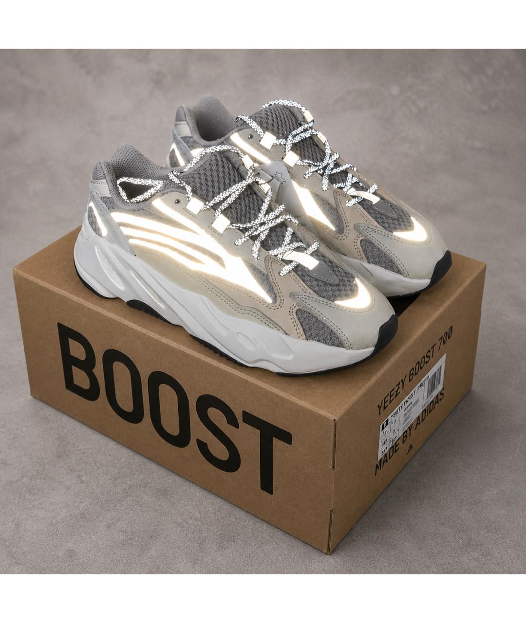 ADIDAS YEEZY Белые кроссовки, фото 3