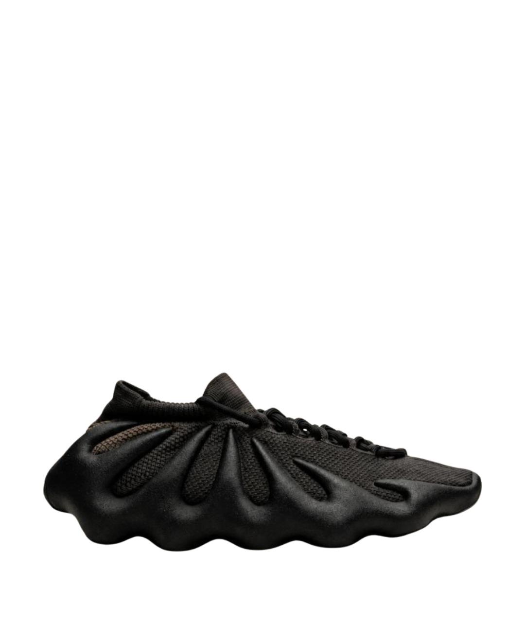 ADIDAS YEEZY Черные низкие кроссовки / кеды, фото 1