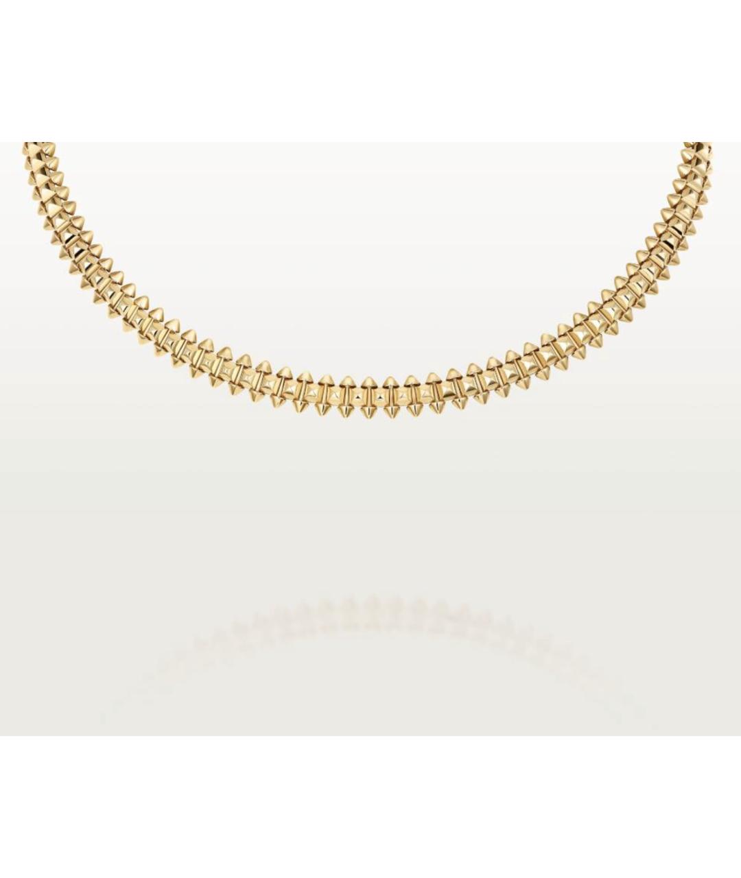 CARTIER Золотое колье из желтого золота, фото 4