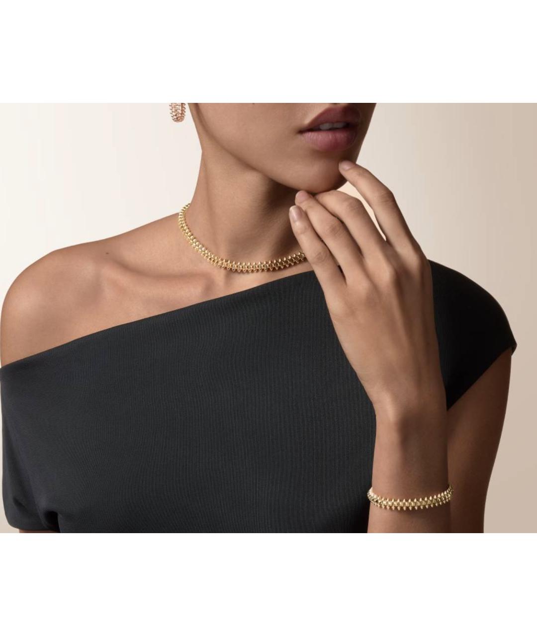 CARTIER Золотое колье из желтого золота, фото 3