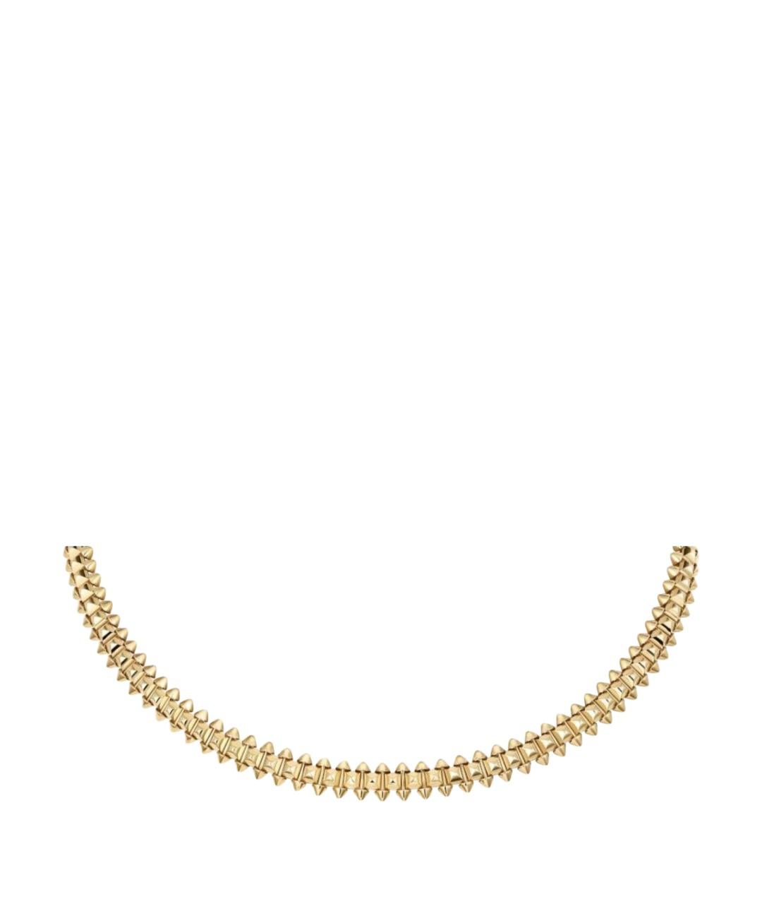 CARTIER Золотое колье из желтого золота, фото 1