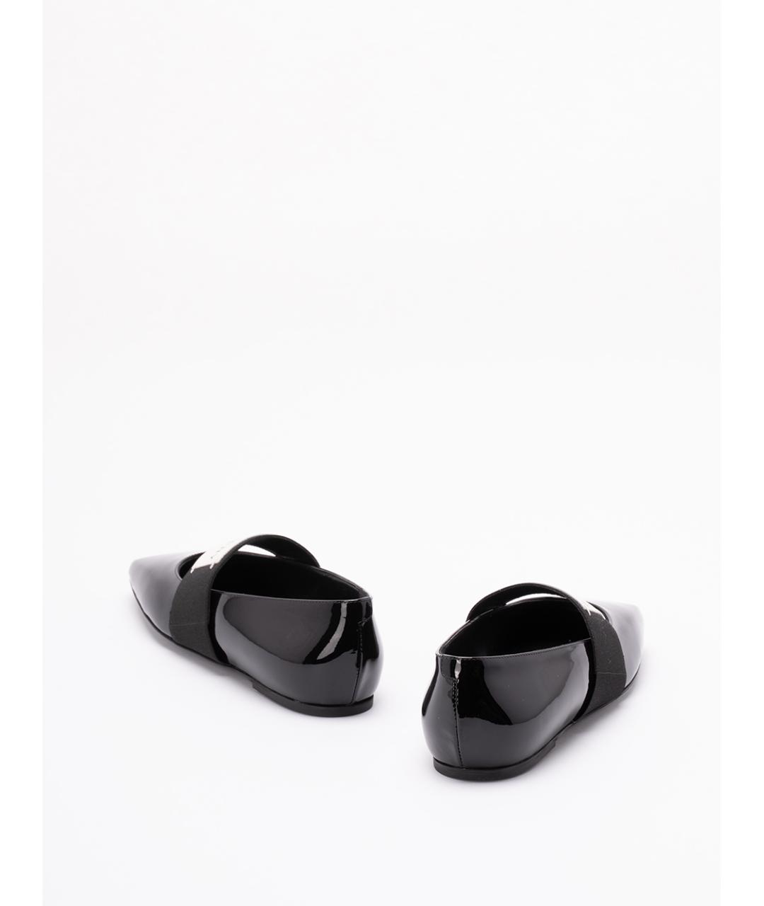 GIVENCHY Черные балетки из лакированной кожи, фото 3