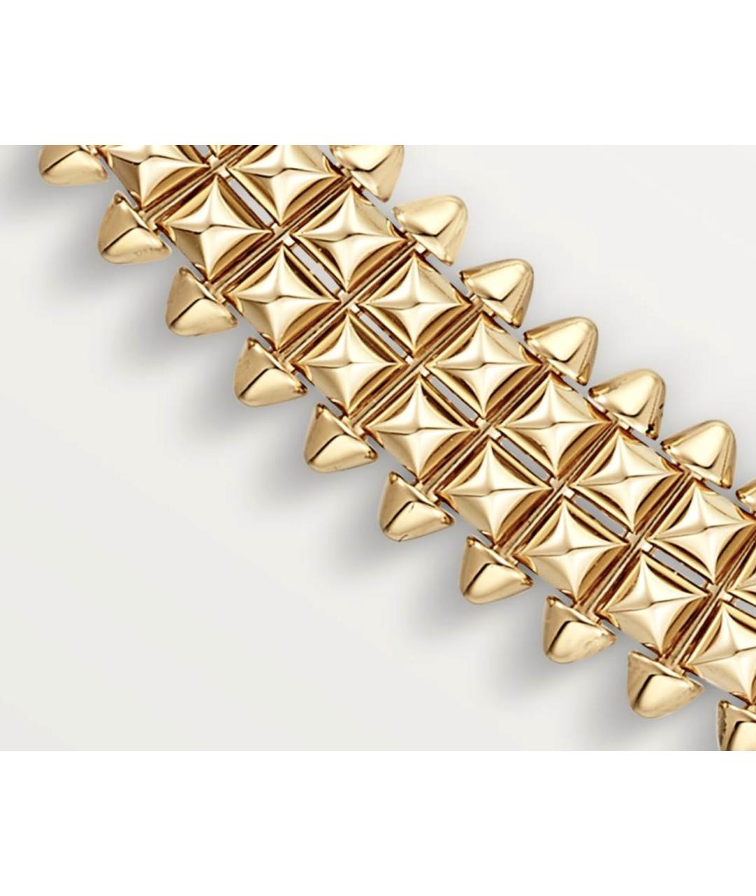 CARTIER Золотое колье из желтого золота, фото 2