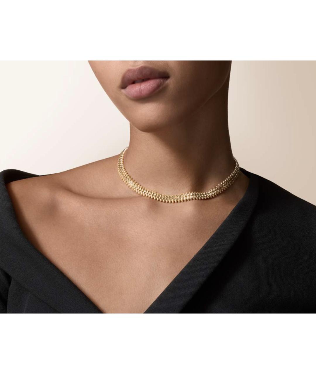 CARTIER Золотое колье из желтого золота, фото 3