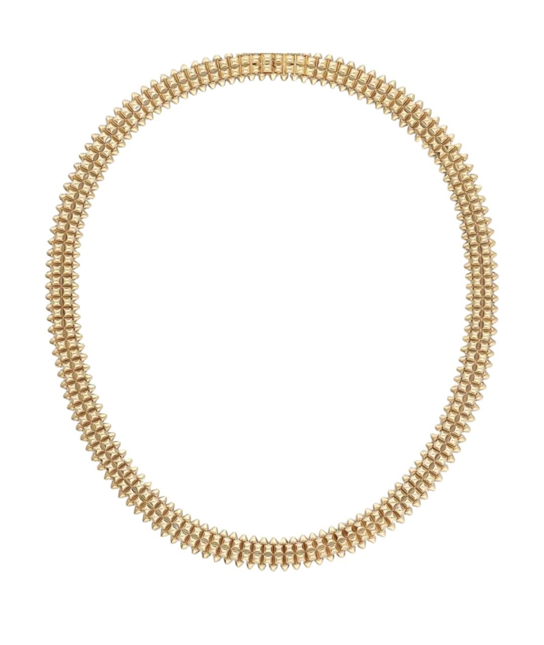 CARTIER Золотое колье из желтого золота, фото 1