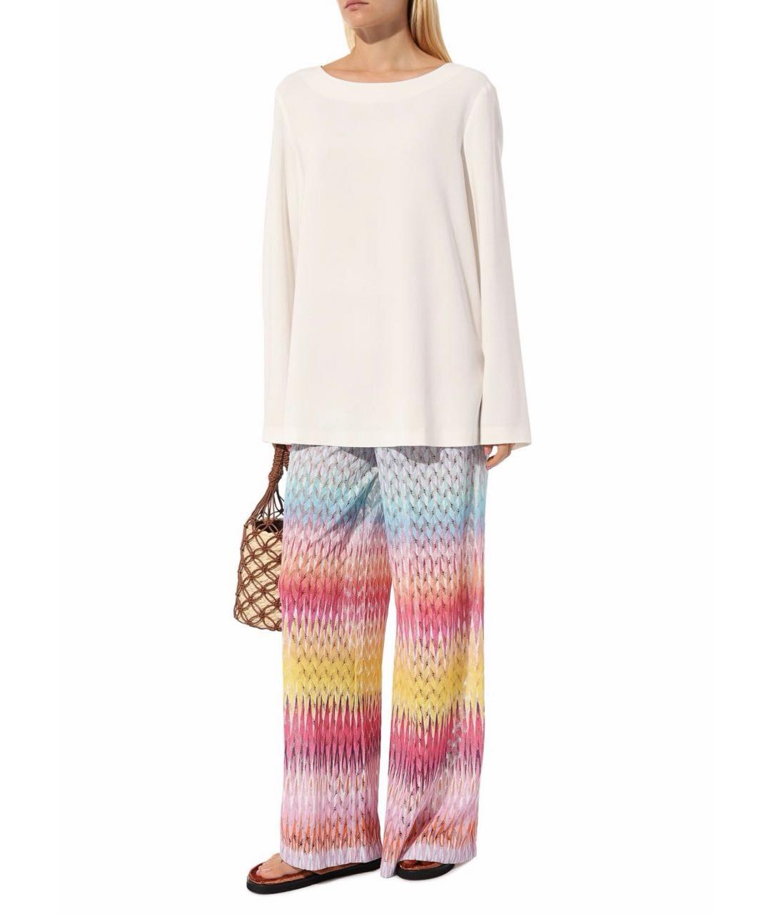 MISSONI Мульти прямые брюки, фото 4