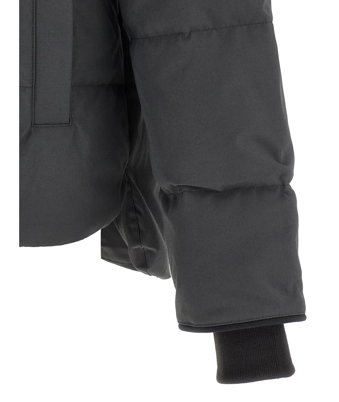 CANADA GOOSE Серая полиэстеровая куртка, фото 4