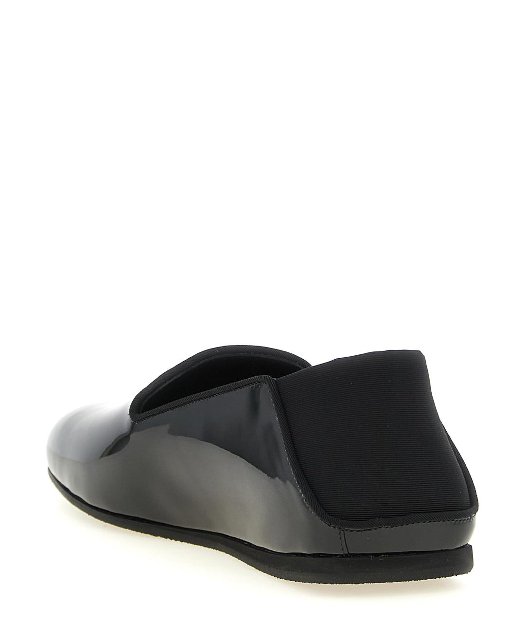 GIUSEPPE ZANOTTI DESIGN Черные лоферы из лакированной кожи, фото 3