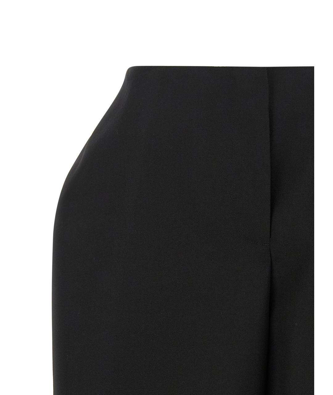 JACQUEMUS Черные шерстяные шорты, фото 3