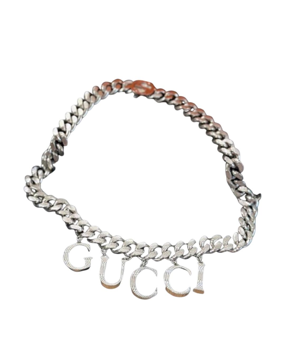 GUCCI Серебряное колье, фото 1